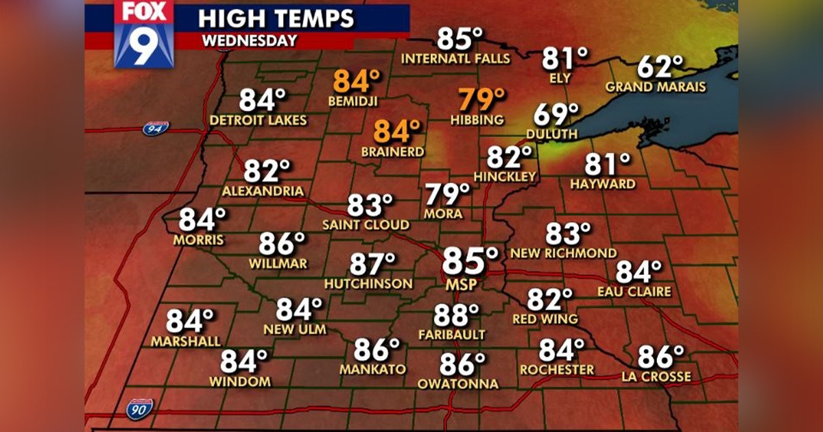 Summer-style humidity returns just in time to start October | FOX 9 ...