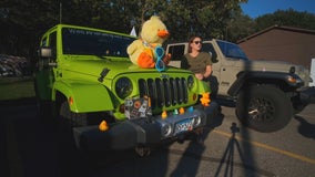 Jeep owners take stuffed duck on cross-country relay road trip for St. Jude's fundraiser