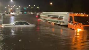 NYC flooding: Staten Island Costco parking lot underwater, stranding shoppers