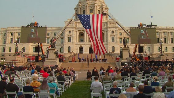 On 20th anniversary, Minnesota hosts ceremony honoring 9/11 victims