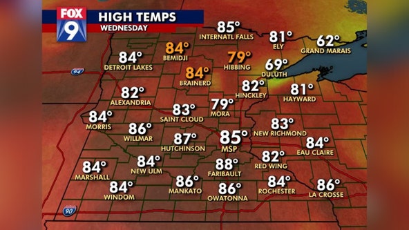 Summer-style humidity returns just in time to start October