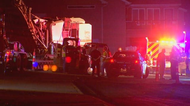 Construction worker dies after being struck by semi in Ramsey