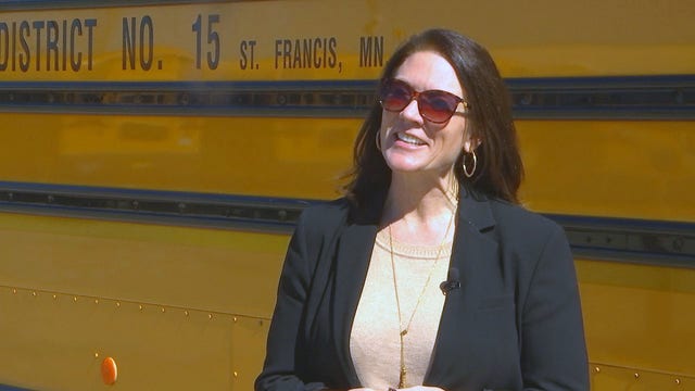 St. Francis schools superintendent gets bus driver's license amid shortage