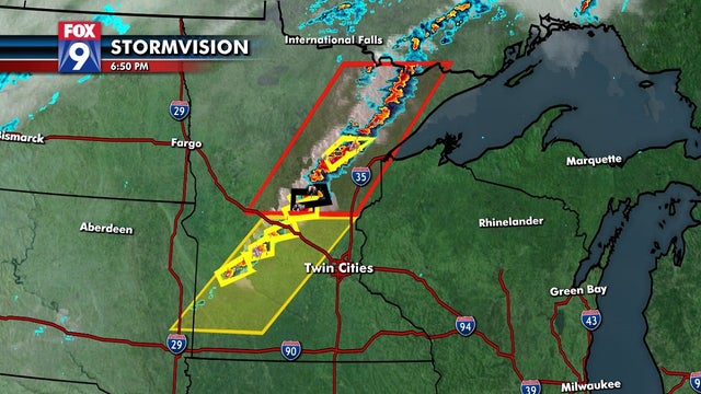 Storms moving east could bring strong to severe weather into Twin Cities Thursday night