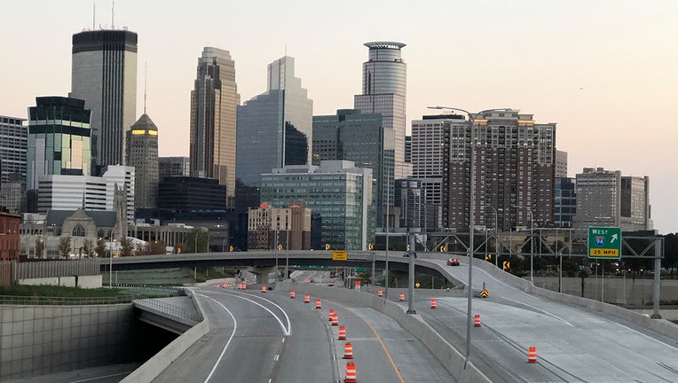 I-35W reopens