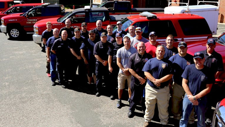 firefighters to Louisiana