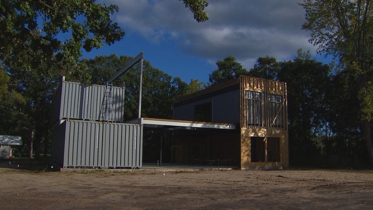 shipping container house