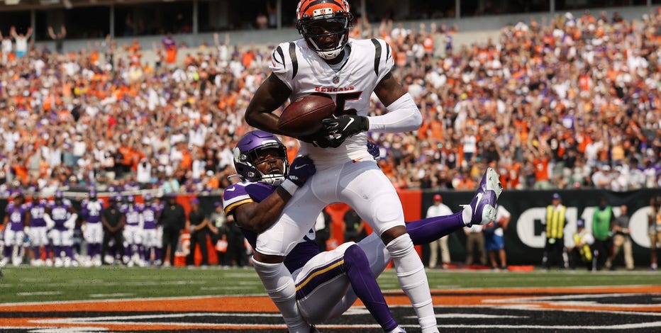 Vikings lose season-opener at Bengals in overtime, 27-24