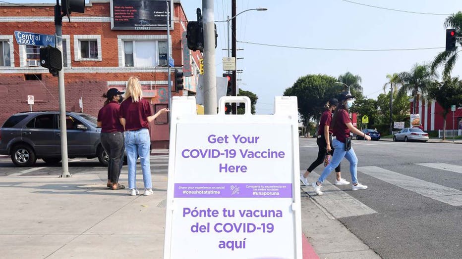 COVID-19 vaccine site
