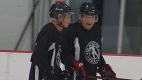 Minnesota senior hockey players, ages 64-84, hit the rink together twice a week