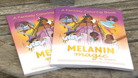 Plymouth artist creates 'Melanin Magic: A Coloring Book Featuring Fantasy Beings of Color'