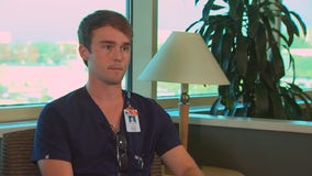 Minnesota trauma nurse joins team who saved his life