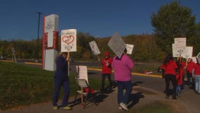 ER union nurses begin 3-day strike for fair pay at Allina's WestHealth in Plymouth