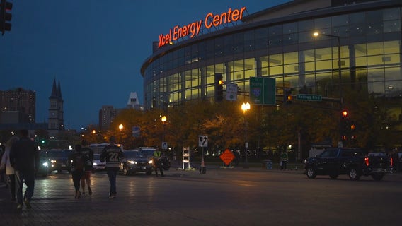 St. Paul police: 3 times as many officers downtown for Wild home opener