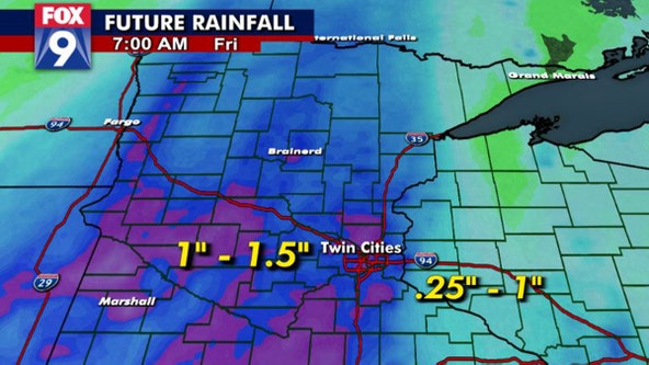 Widespread beneficial rain arrives for Wednesday, Thursday