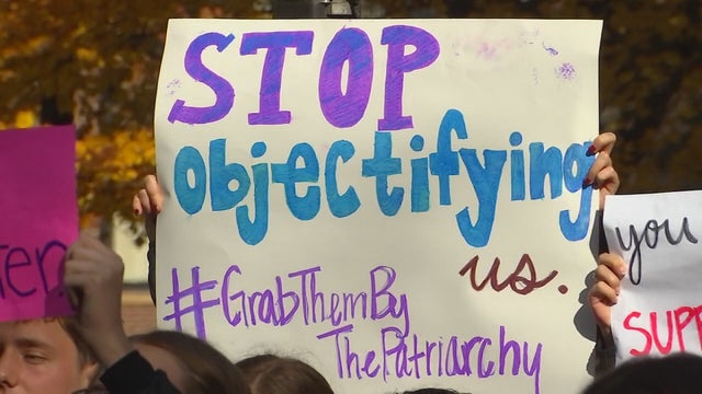 Hundreds of St. Ben's and St. John's students walk out to condemn 'sex competition'