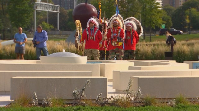 New piece 'Okciyapi' welcomed to Minneapolis Sculpture Garden