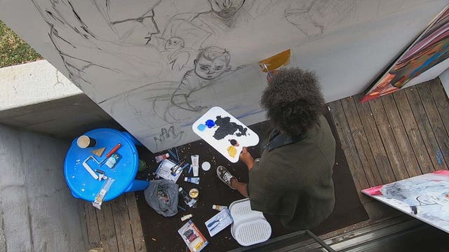 Somali Minnesotan artist launches 9th art exhibit after fighting opioid addiction