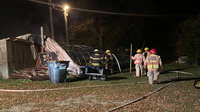 More than 100 rabbits die in southern Minnesota barn fire