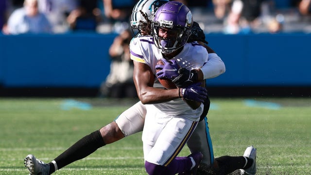 Vikings beat Panthers 34-28 in OT, head to bye week 3-3