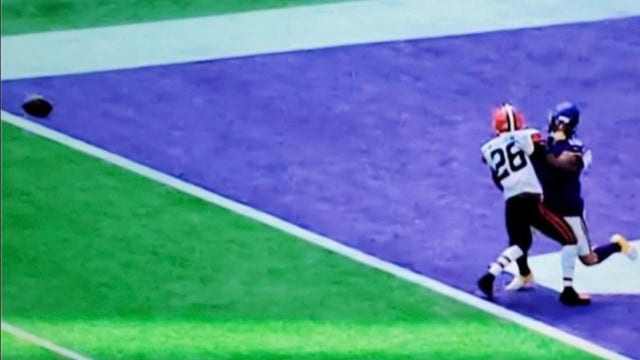 Was Adam Thielen interfered with in Vikings’ loss to Browns?