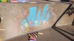 New ordinance bans chalk drawings, political flags on city-owned property in Anoka, Minn.