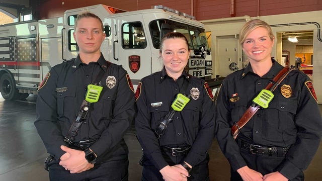 Eagan Fire Department welcomes first all-female crew
