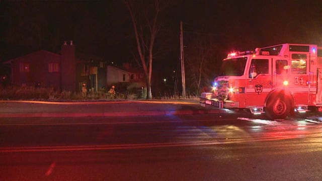 Driver injured with 'severe burns' after car fire in Golden Valley