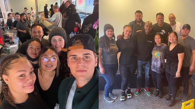 Justin Bieber, Dave Chappelle visit Lotus Restaurant in Minneapolis