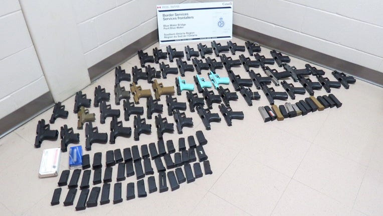 56 guns seized
