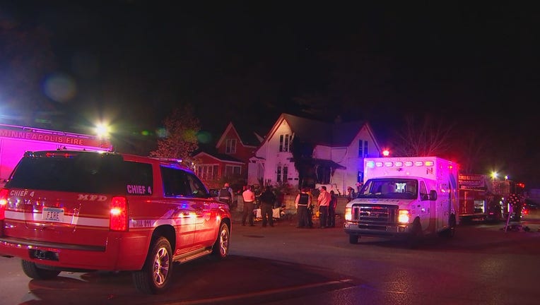 mpls house fire Russell Ave