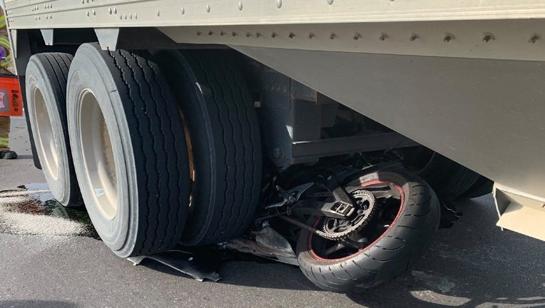 truck motorcycle