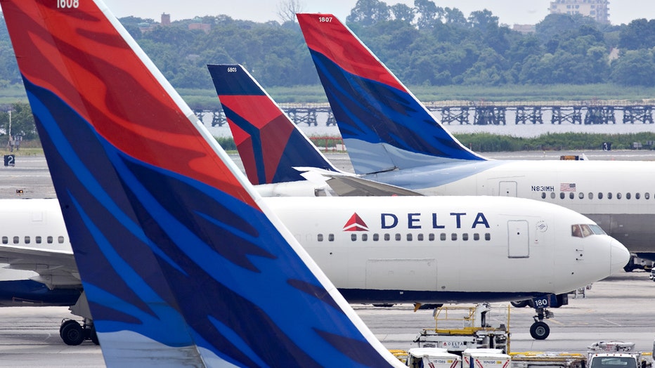 Delta Air Lines says international flight bookings have surged 450