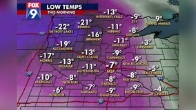 Wednesday first subzero morning of season for Twin Cities