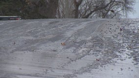 Slick spots possible as cold moves in after winter snow