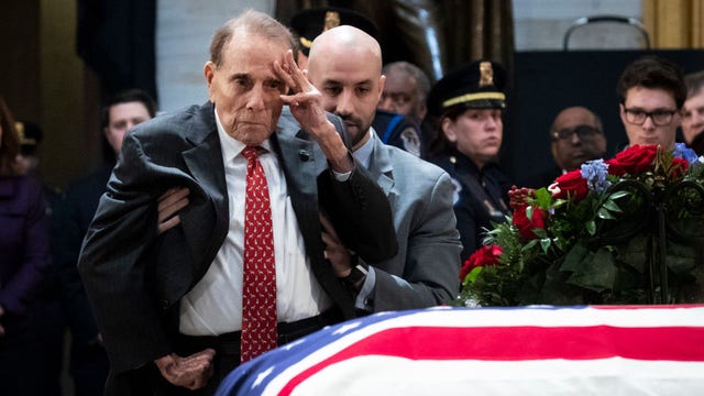 Bob Dole's final salute to George H.W. Bush part of senator's lasting legacy