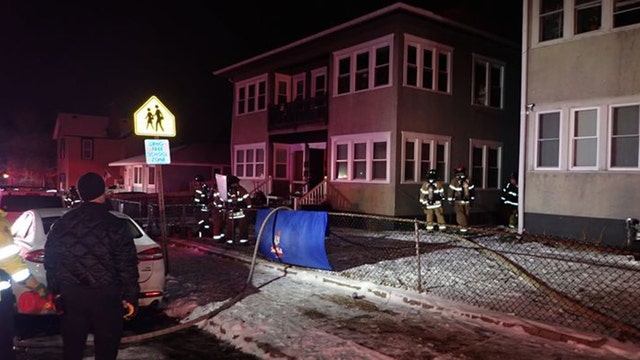 1 hospitalized after fire at 4-unit apartment building in St. Paul