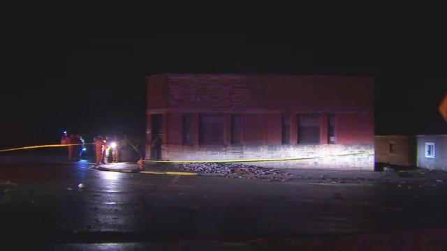 December storm: Bank damaged, power lines down in southern Minnesota