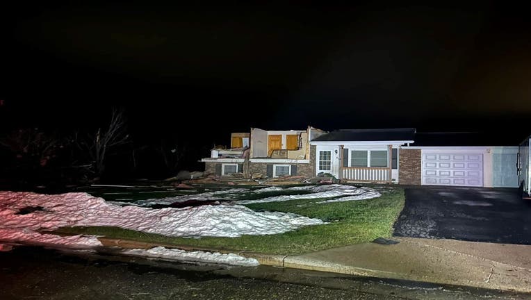 Stanley, WI storm damage