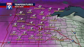 Temps dropping overnight, bringing bitter cold to Twin Cities
