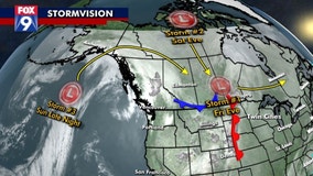 Parade of storms will give Minnesota 3 chances for mostly light snow over the weekend