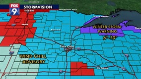 Overnight snow, winds, dropping temps will create slick roads in Twin Cities