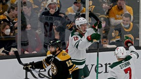 Kaprizov hurt, Boldy scores first NHL goal in Wild’s 3-2 win at Boston