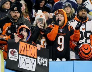 Cincinnati Bengals upset Tennessee Titans 19-16 to advance to AFC  championship game 