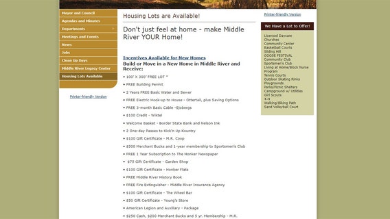 Come one, come all: Middle River looks to entice new residents with list of free benefits