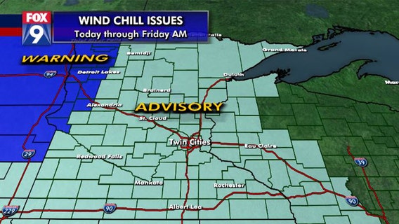 Subzero temps return to entire state of Minnesota