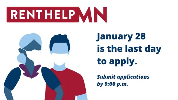 Rent help in Minnesota: Applications close Friday night, $450M ready to distribute