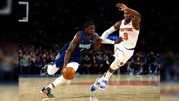 Timberwolves hold onto tight lead to beat Knicks 112-110