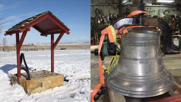 Church bell theft: 2 charged after stealing bell from rural Minnesota church