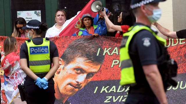 Watch Novak Djokovic's visa deportation hearing live from Australia